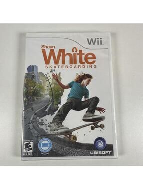 Factory Sealed Shaun White Skateboarding Nintendo Wii NEW Ubisoft